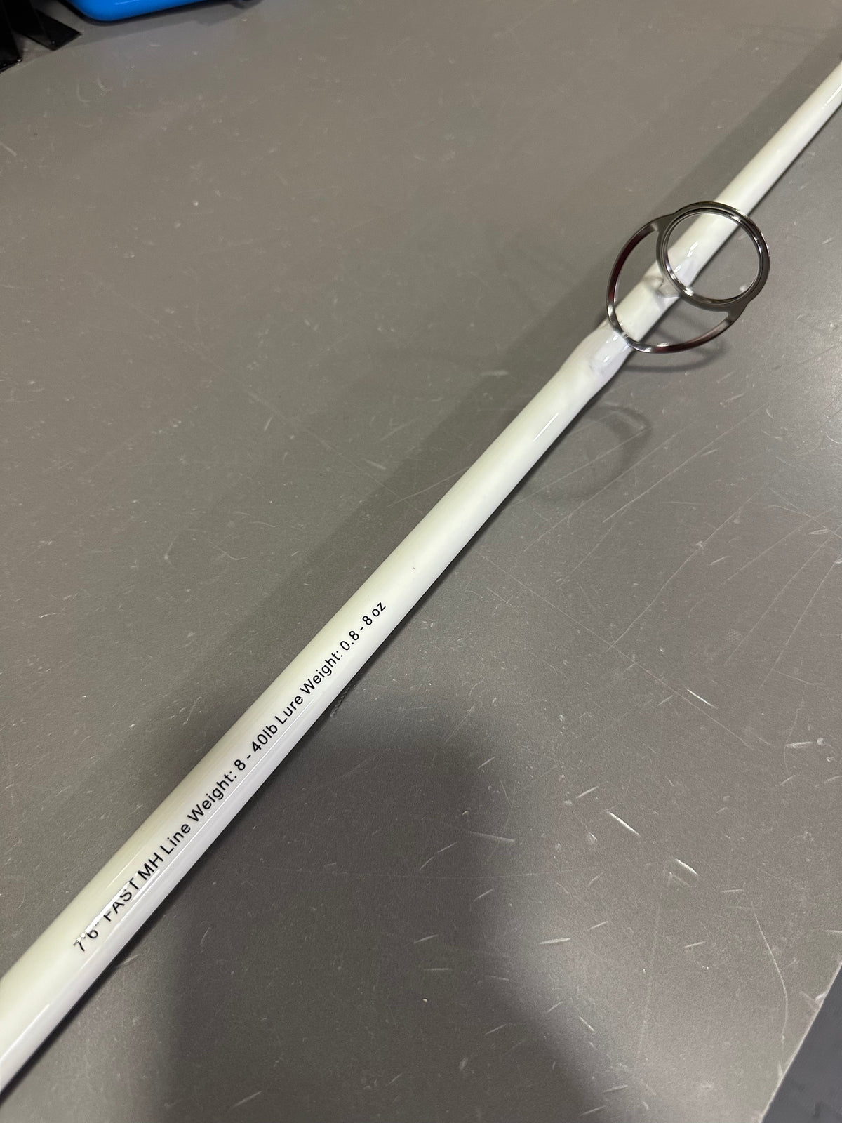 White Lightning 7'6" Spinning Catfish Rod | Trophy Cat Tackle