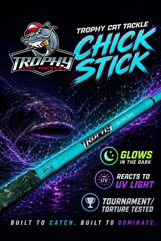 Chick Stick 7'6" Spinning Catfish Rod | Trophy Cat Tackle
