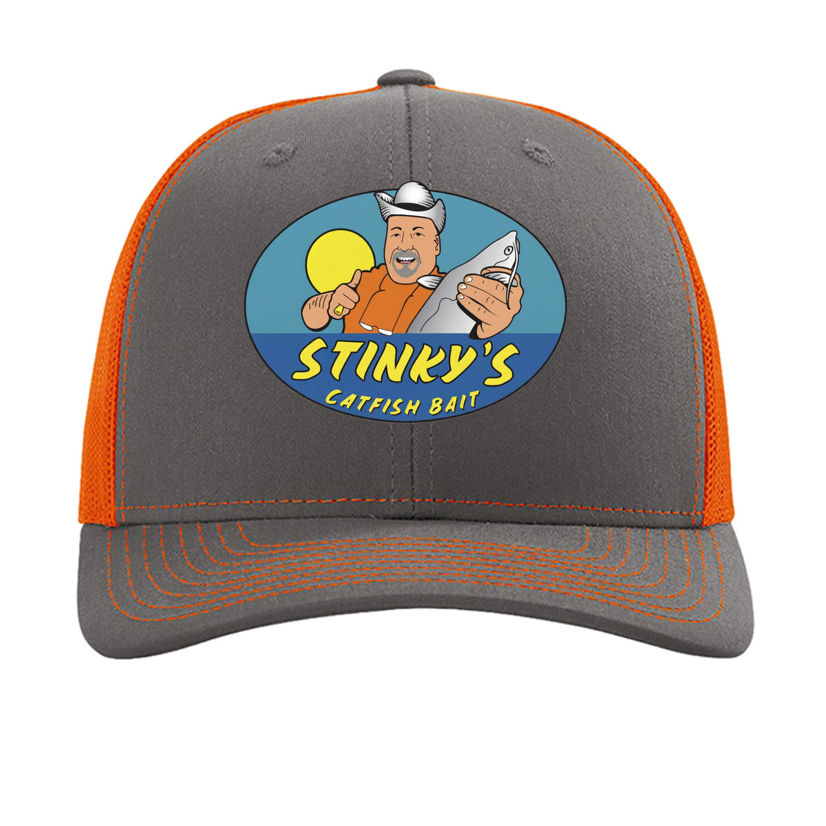 Charcoal/ Orange - 112 - FRONT