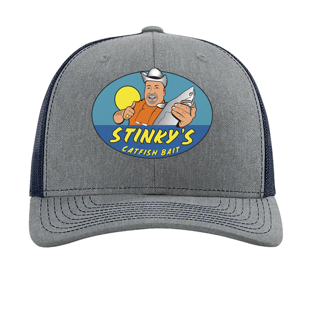 Heather Grey/ Navy - 112 - FRONT